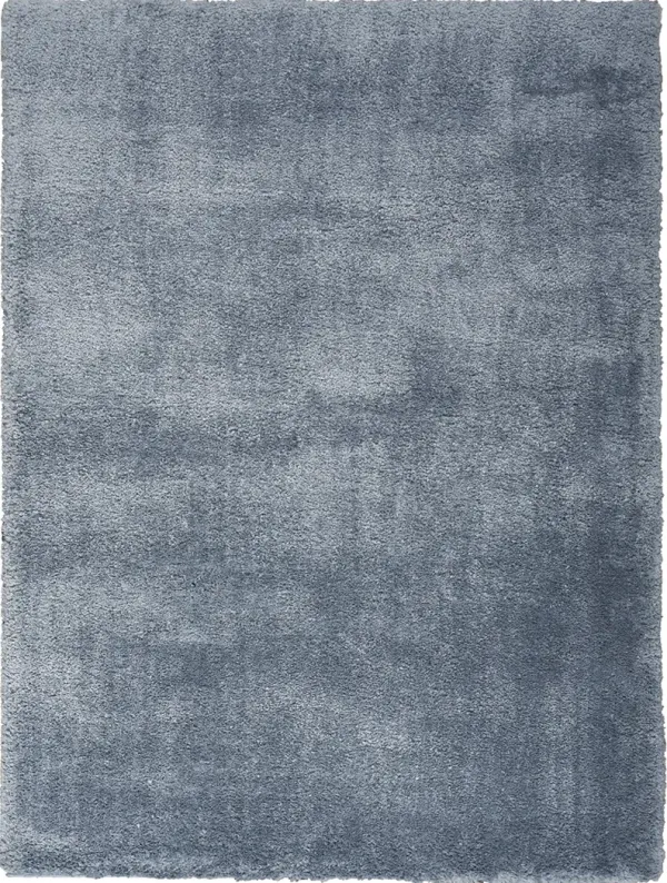 Dreamy Shag DRS05 Light Blue 5'3" x 7'3" Rug