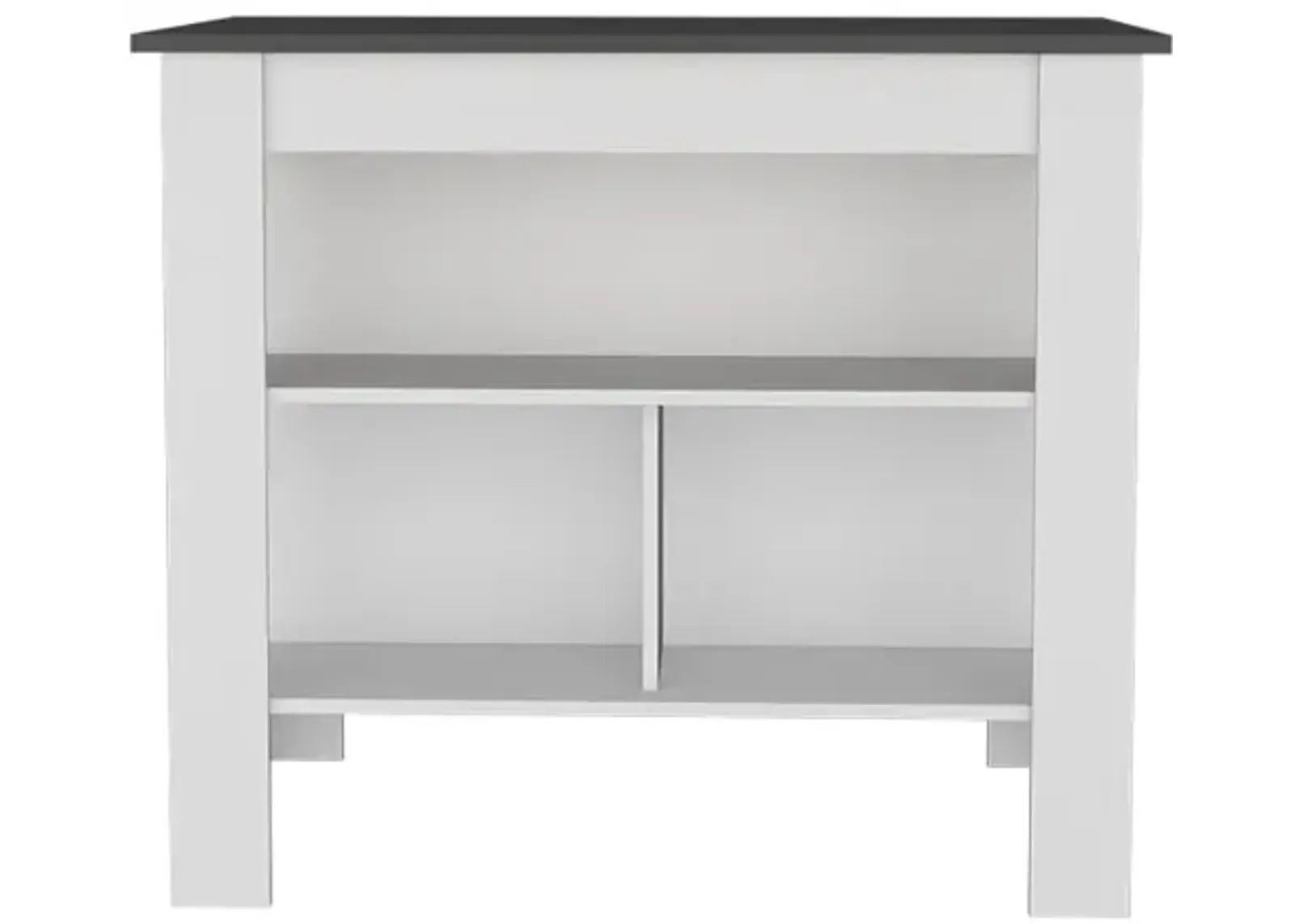 Kitchen Island Ada, Kitchen, Matt Gray / White