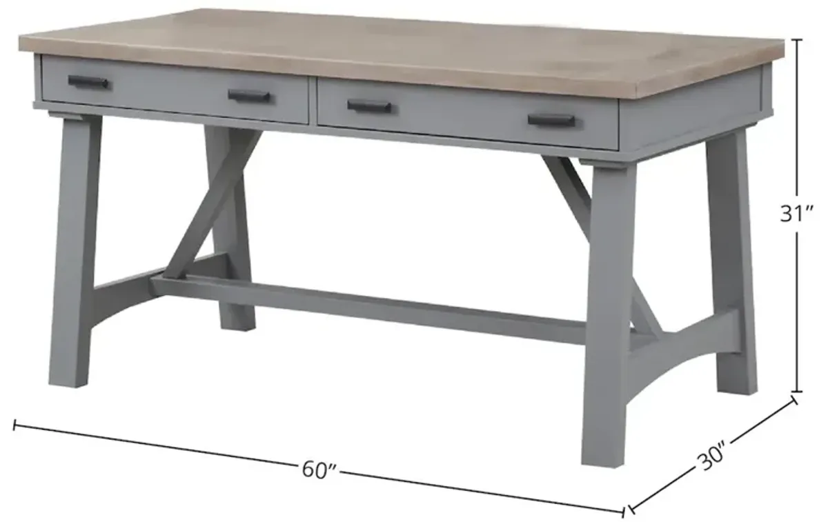 Parker House Furniture Parker House Americana Modern - Dove 60 In. Writing Desk