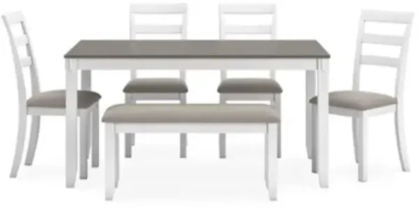 Stonehollow 6 Piece Dining Set