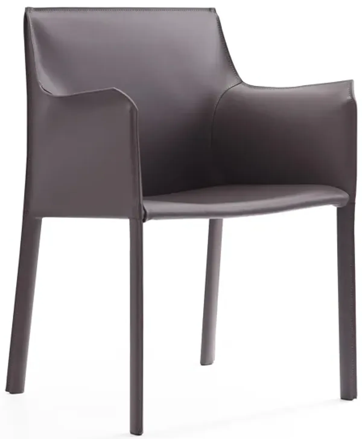 Paris Gray Dining Arm Chairs (Set of 2)