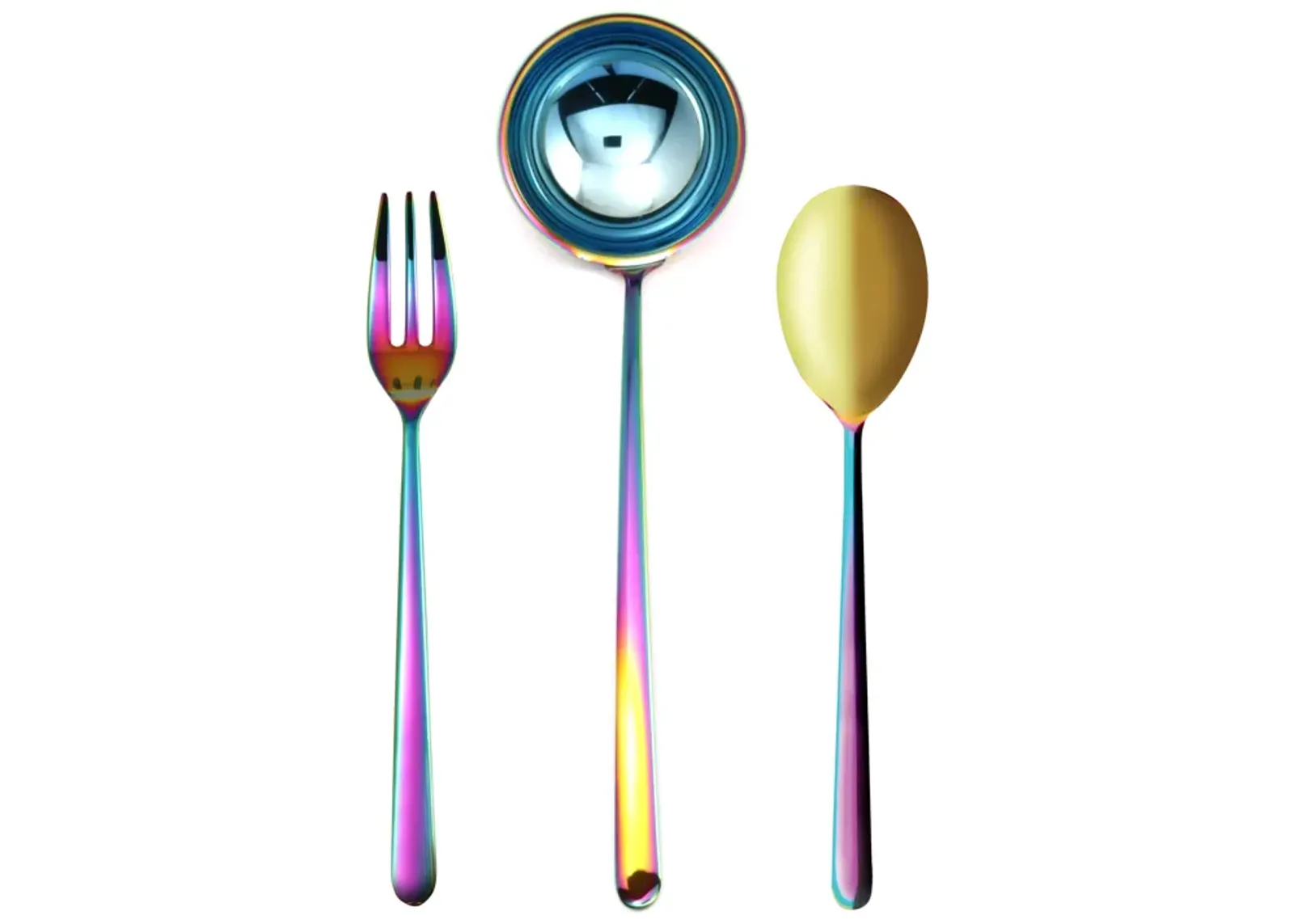 Linea Rainbow Serving Set (3 Pieces)