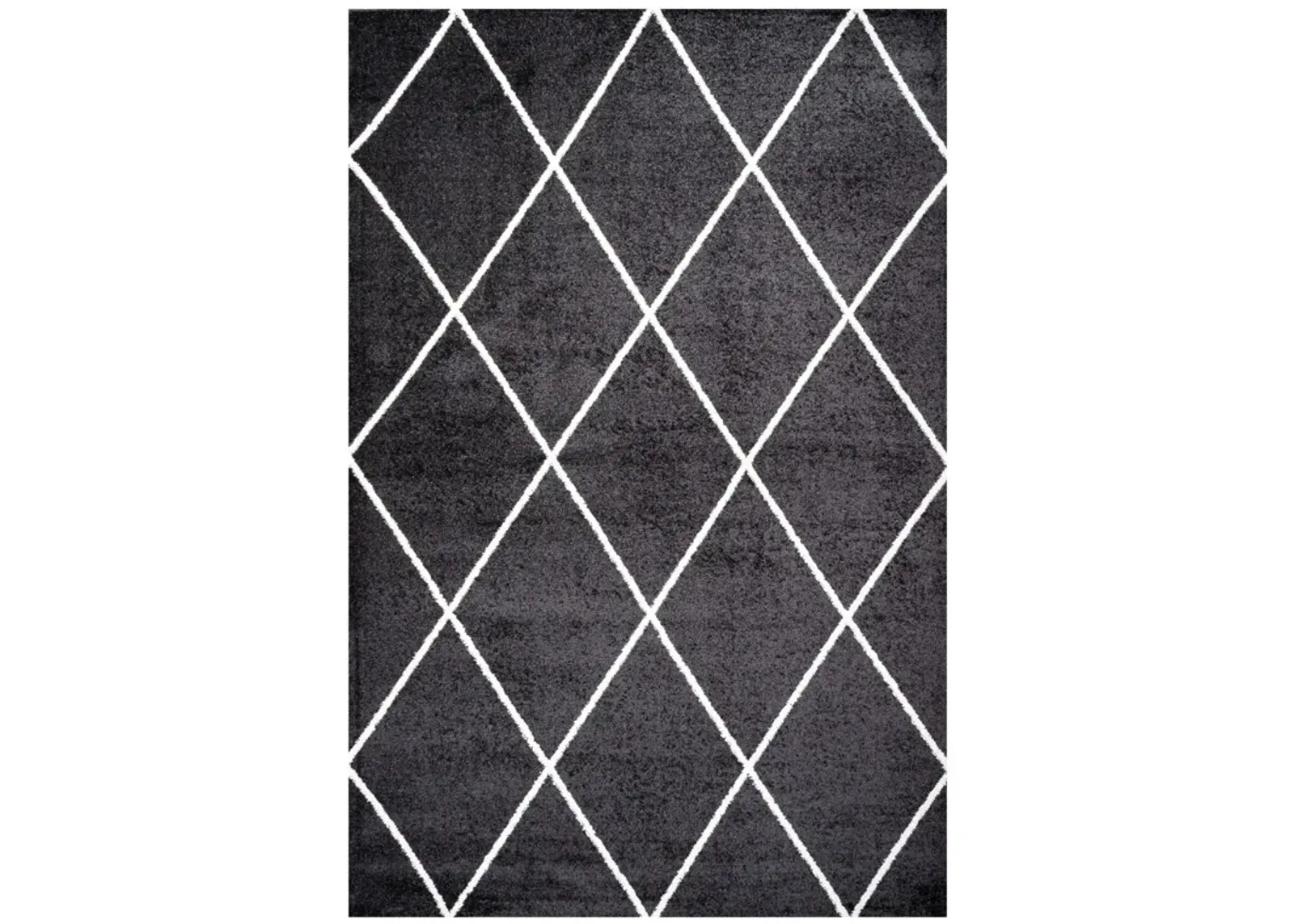 Cole Minimalist Diamond Trellis Area Rug