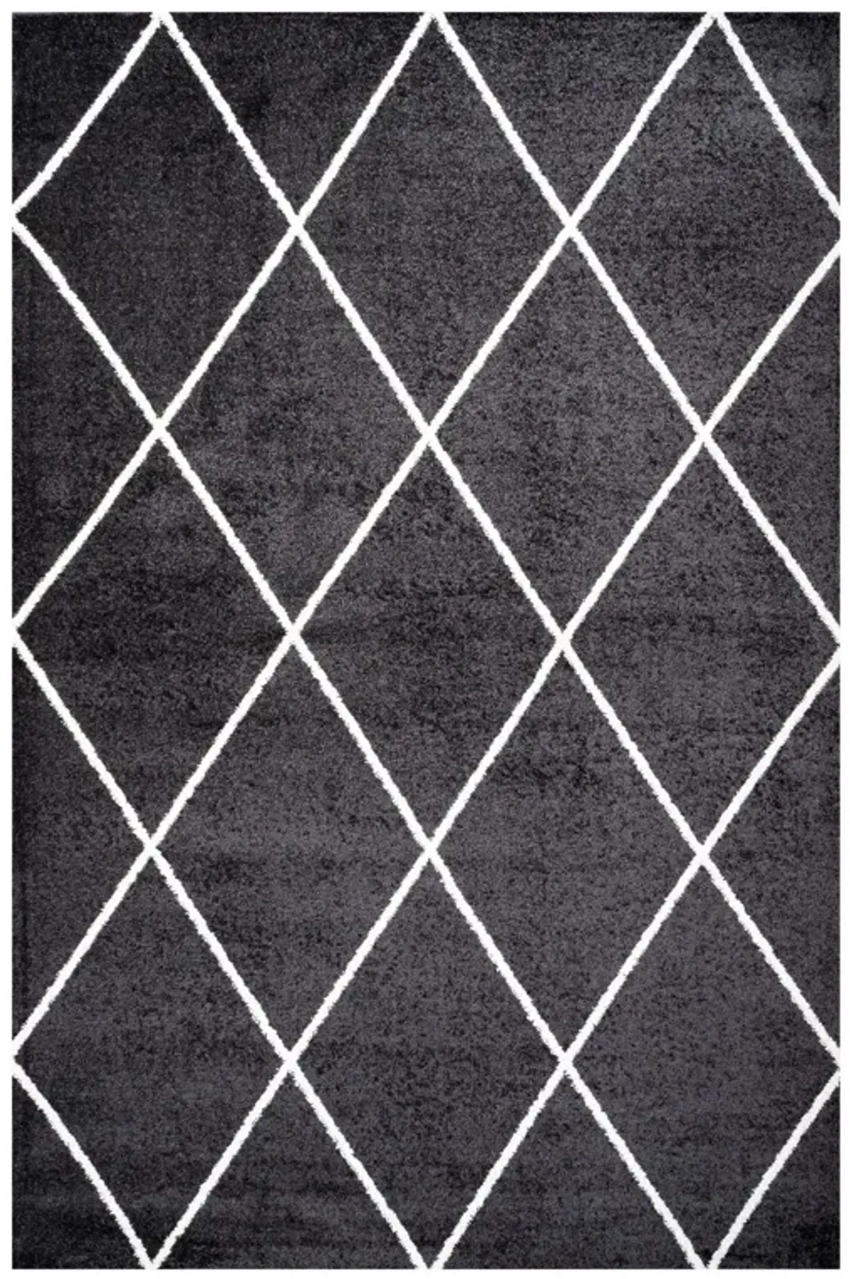 Cole Minimalist Diamond Trellis Area Rug