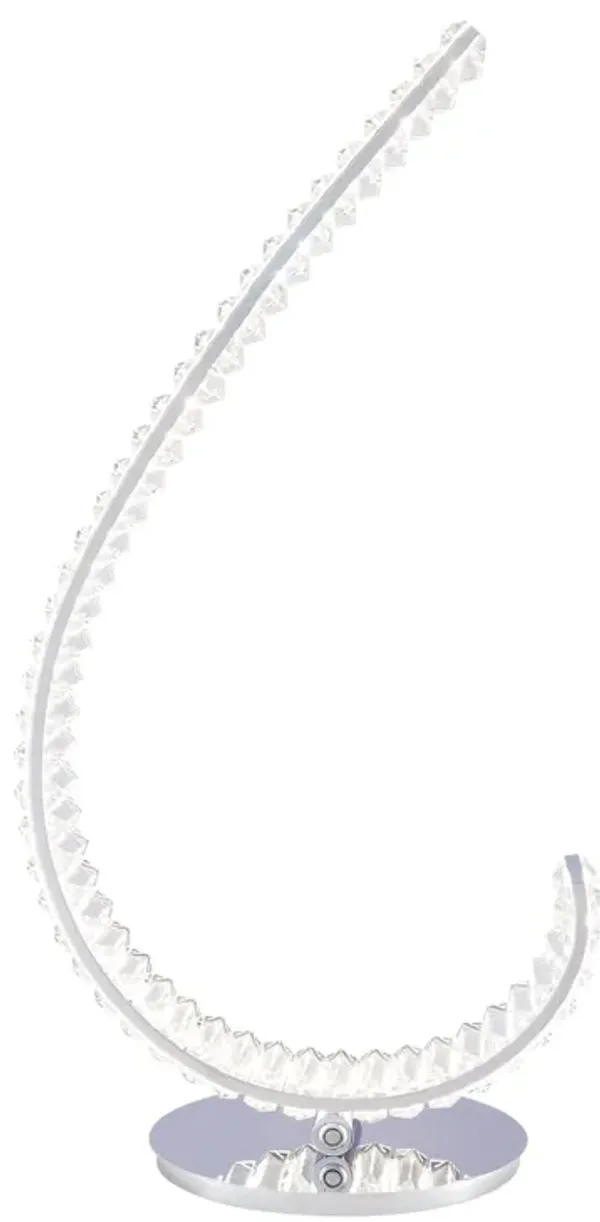 Grace Crystal Touch & Dimmable Right Gold Table Lamp