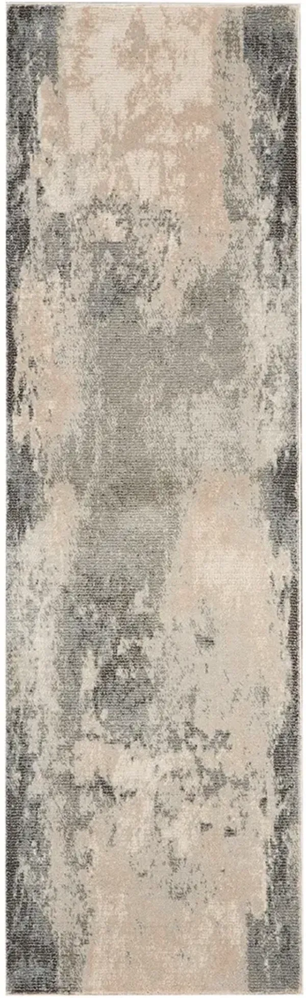 Maxell MAE13 Ivory/Gray 2'2" x 10' Rug