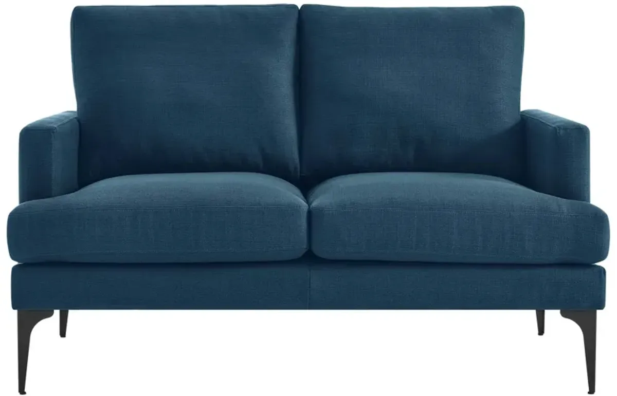 Evermore Upholstered Fabric Loveseat