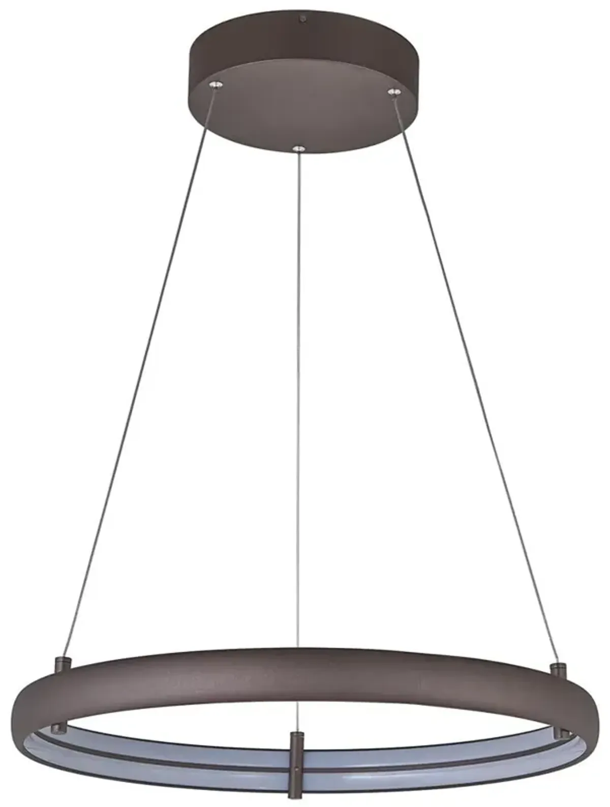 Abra Lighting Small Dual LED Band Ring Pendant