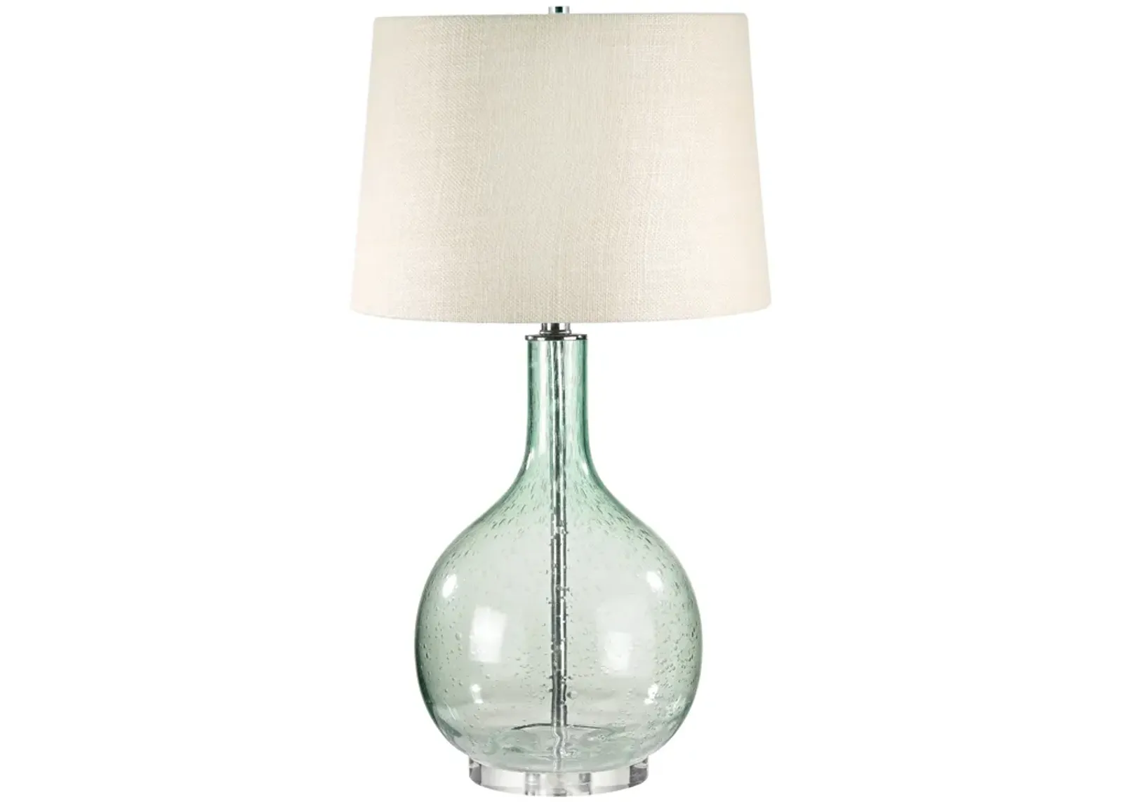 Glass 28'' High 1-Light Table Lamp