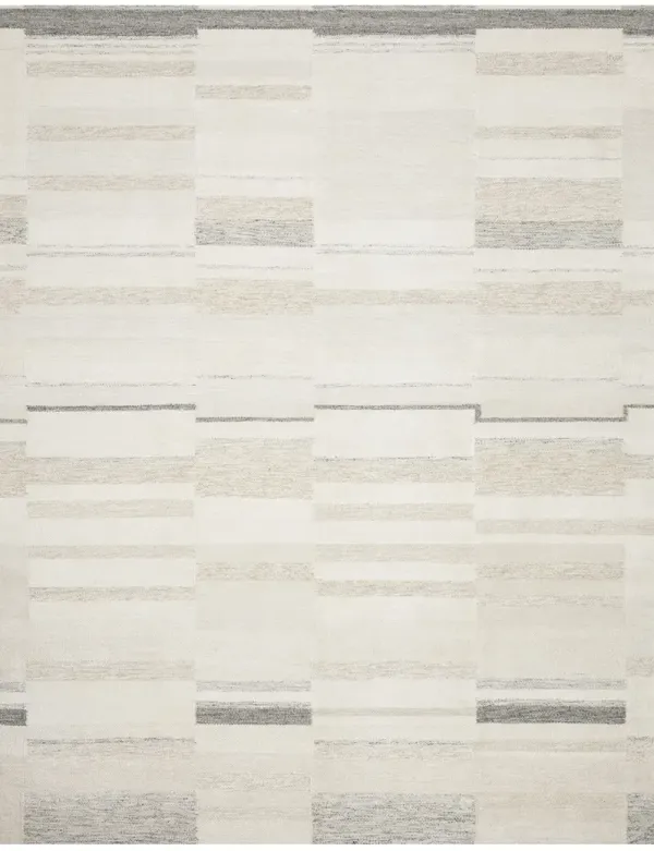 Evelina EVE03 Ivory/Beige 5' x 7'6" Rug