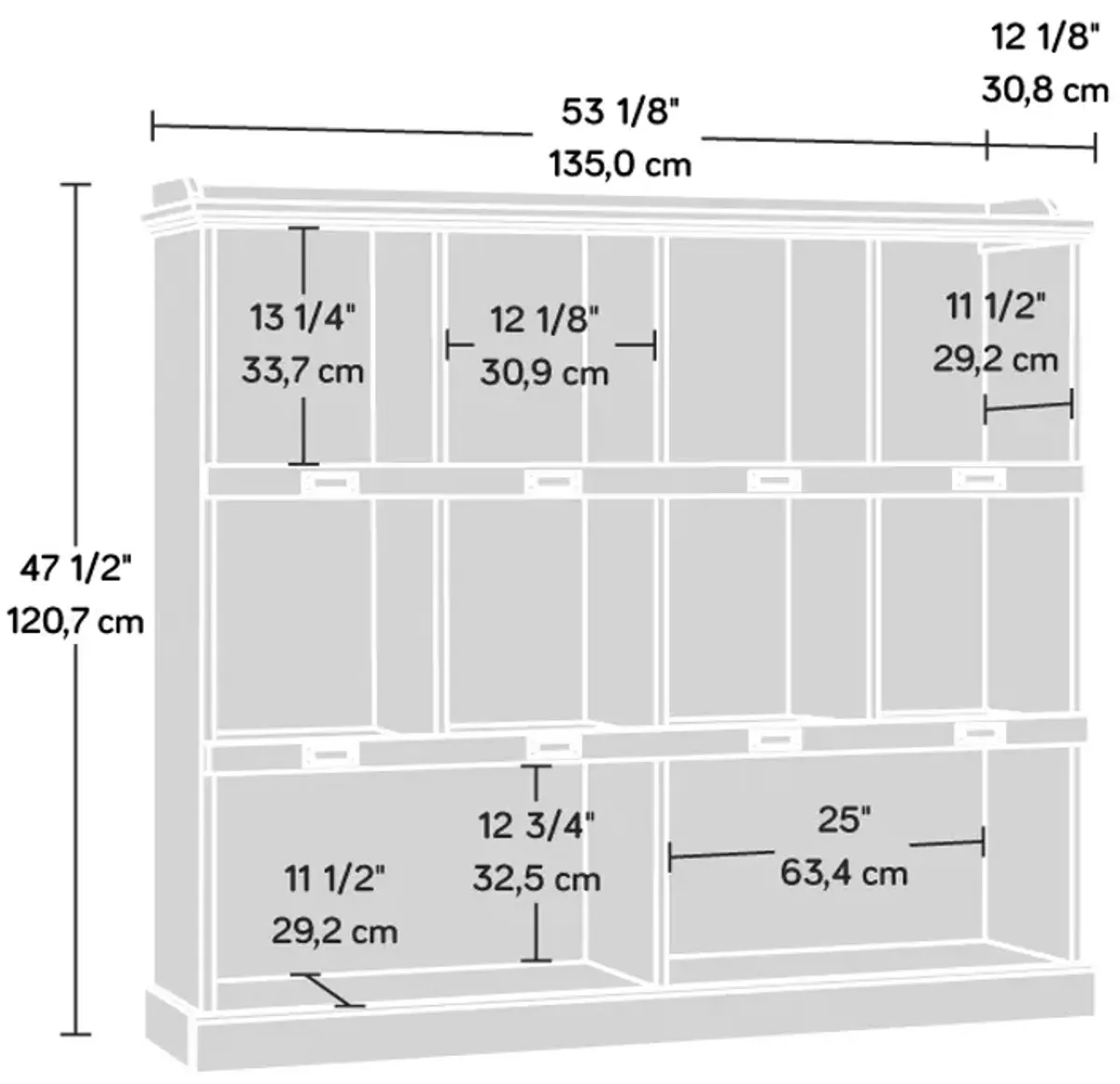 Barrister Lane Bookcase