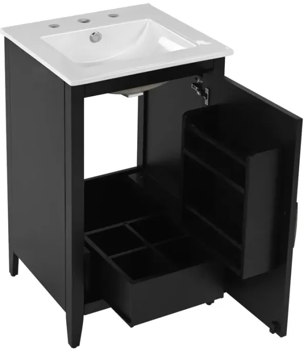 Merax 20.3" Bathroom Vanity with Sink and Soft-closing Door