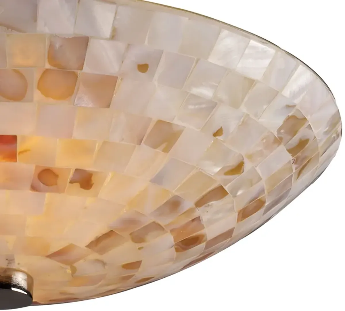 Capri 12'' Wide 2-Light Semi Flush Mount