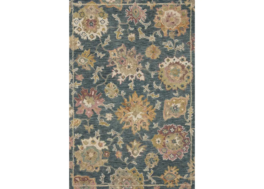 Padma PMA03 Navy/Multi 8'6" x 12' Rug