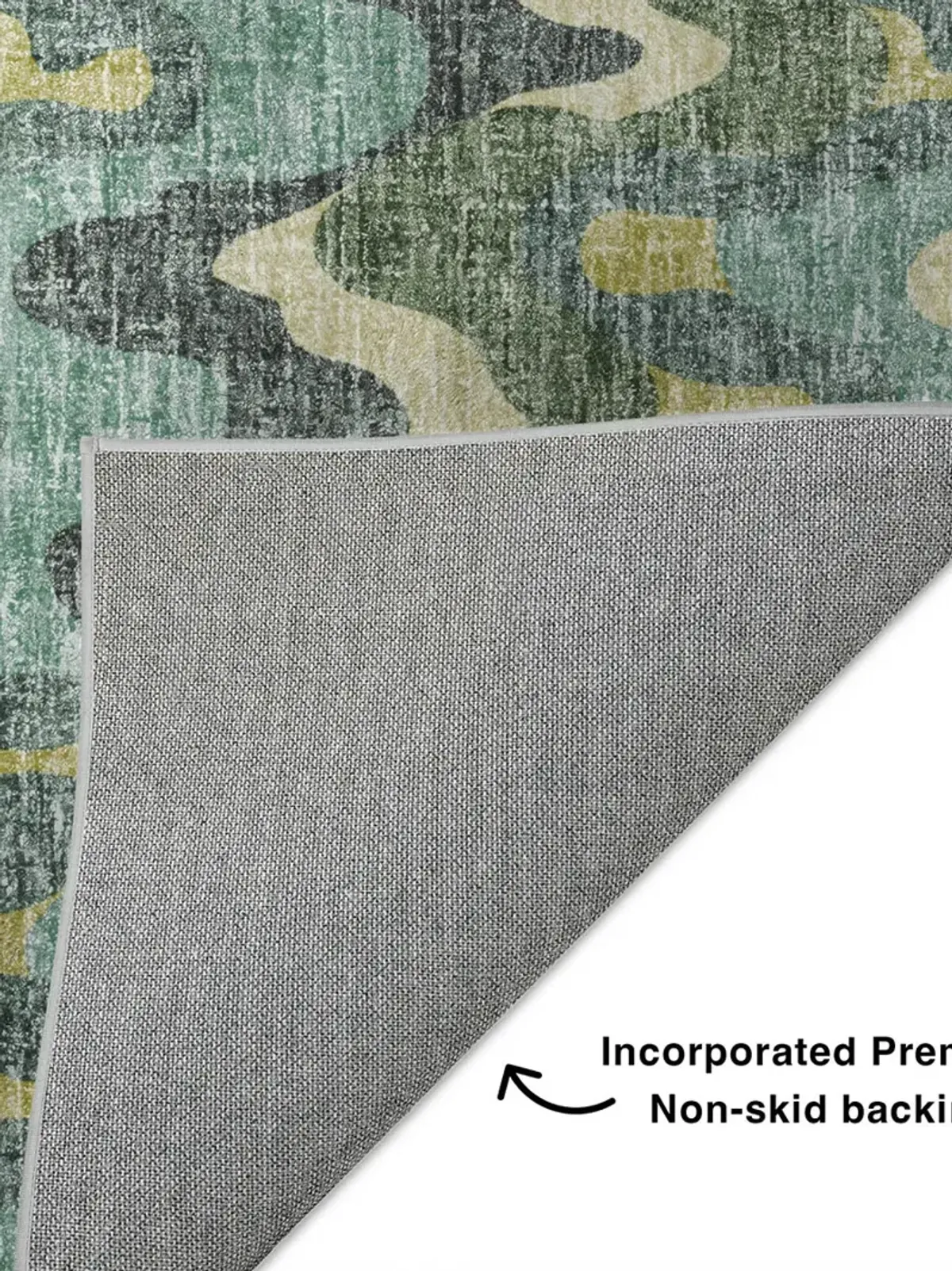 Lorenzo LN6 Teal 8' Round Rug