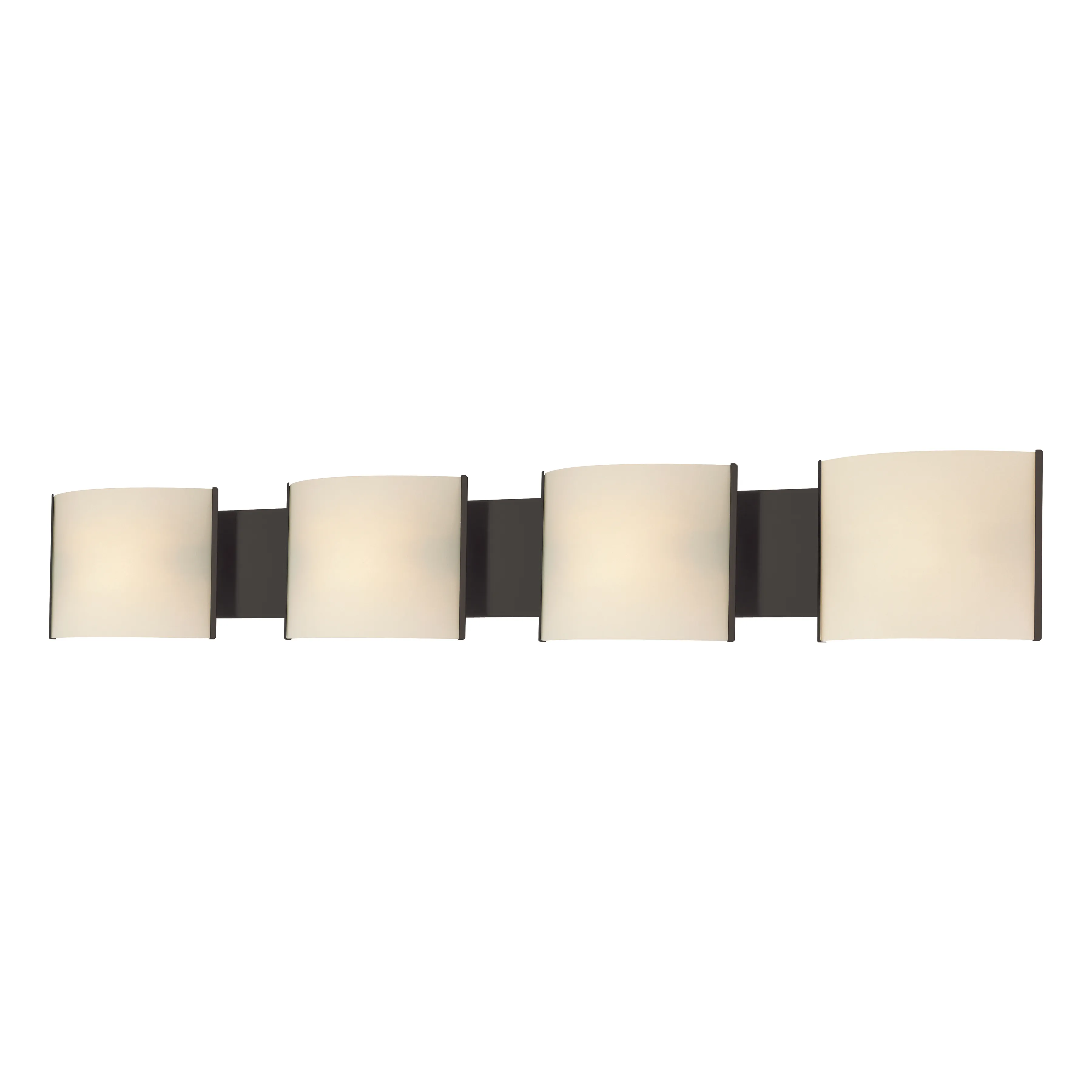 Pannelli 41'' Wide 4-Light Bronze Vanity Light