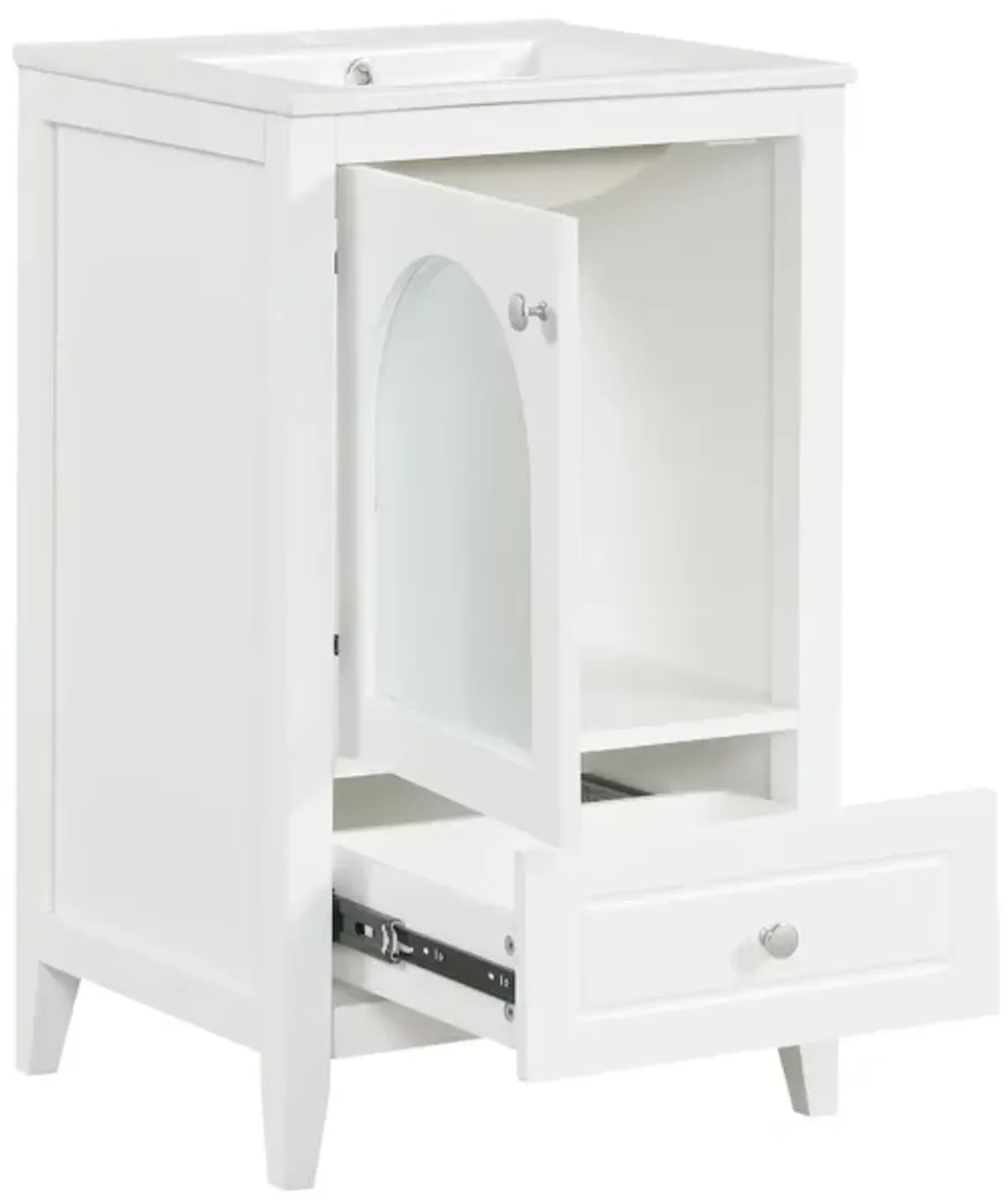 Merax Modern Bathroom Vanity with Sink