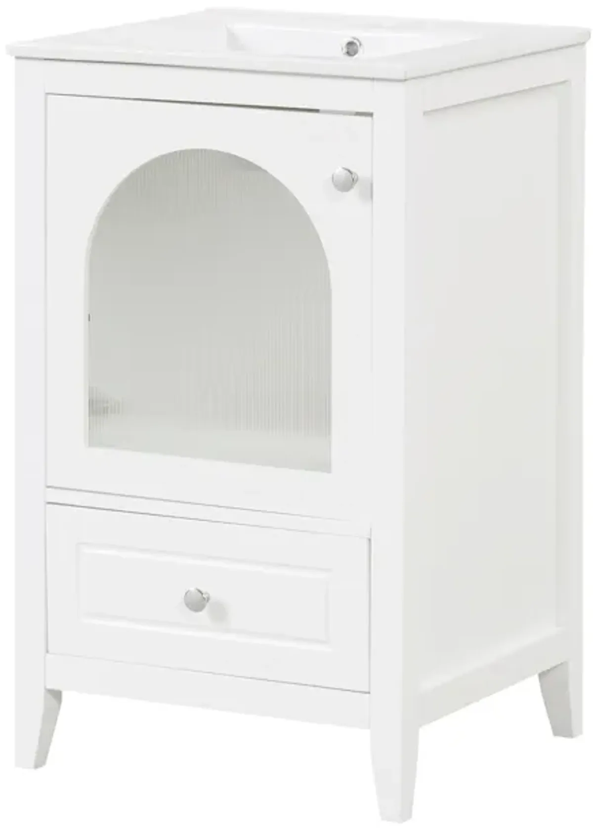 Merax Modern Bathroom Vanity with Sink