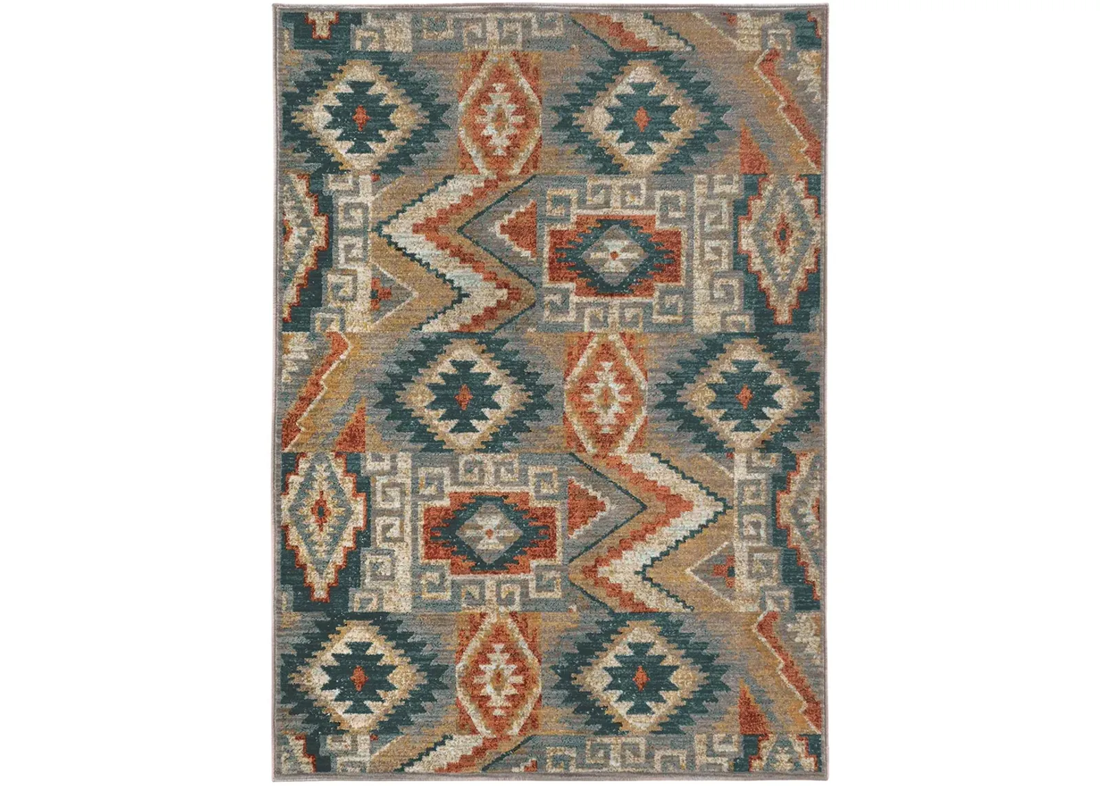 Sedona 1'10" x 3' Blue Rug