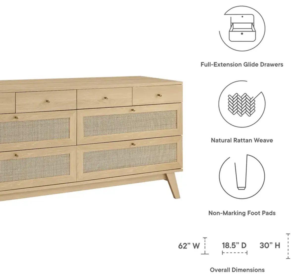 Soma 8-Drawer Dresser