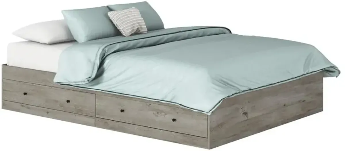 Sauder Cannery Bridge Queen Storage Bed Mo A2