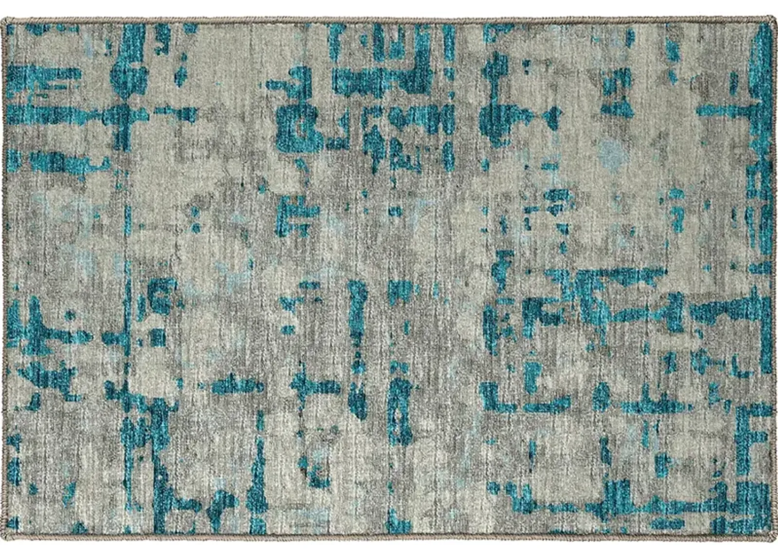 Brisbane BR5 Teal 20" x 30" Rug