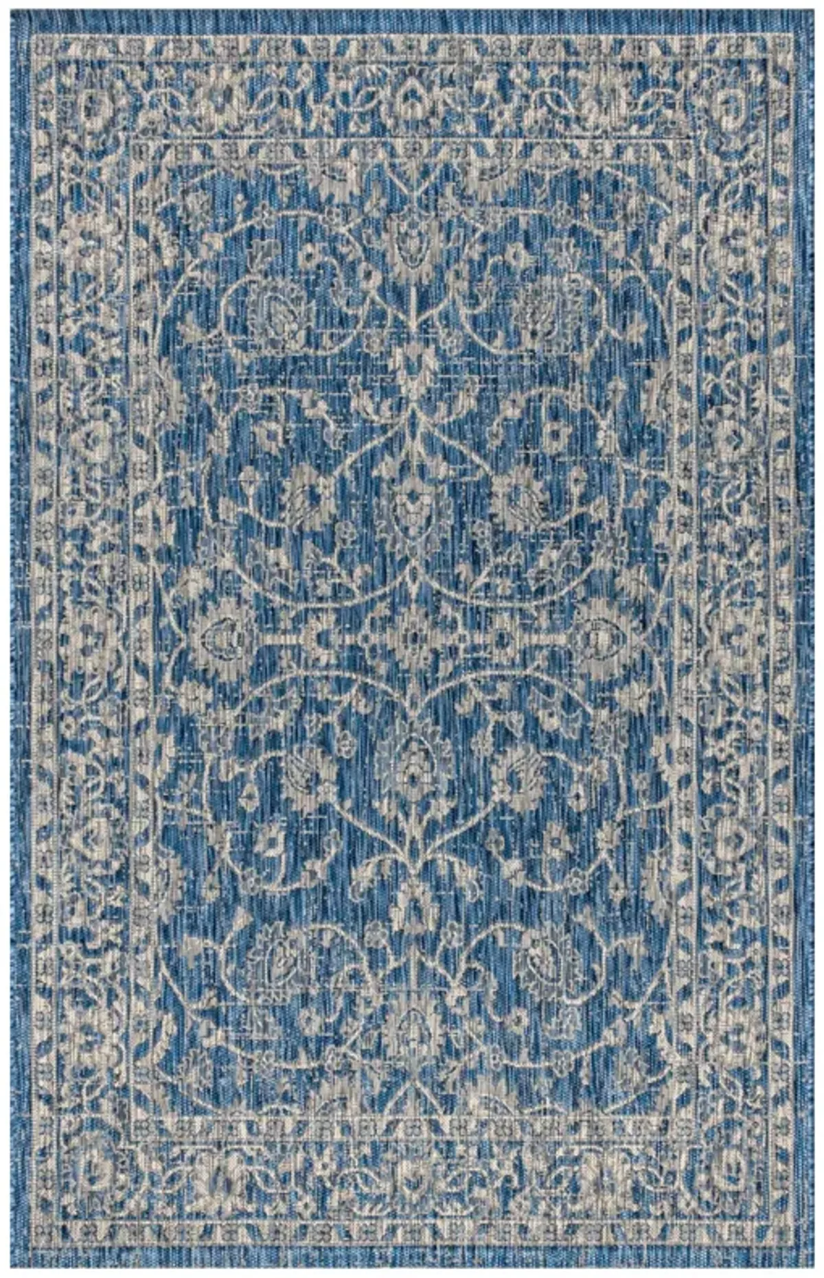 Palazzo Vine and Border Textured Weave Indoor/Outdoor Area Rug