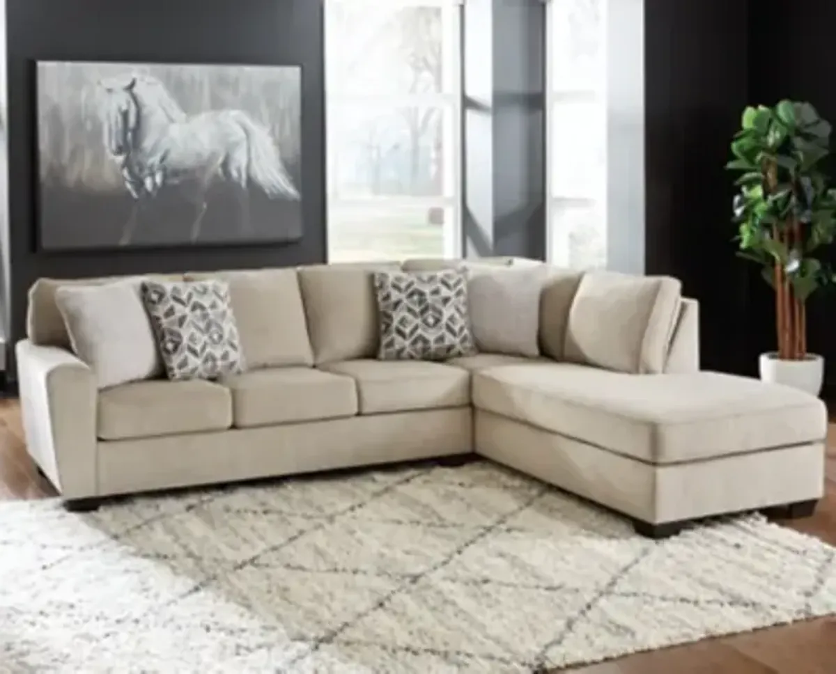 Decelle 2-Piece Sectional with Chaise