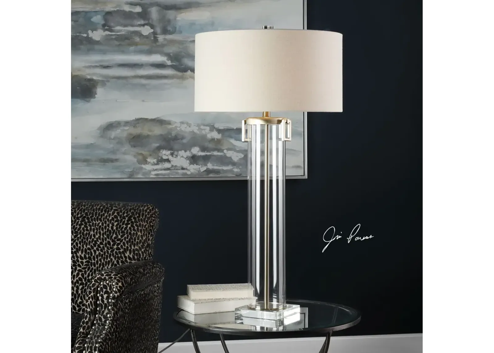 Uttermost Monette Tall Cylinder Lamp