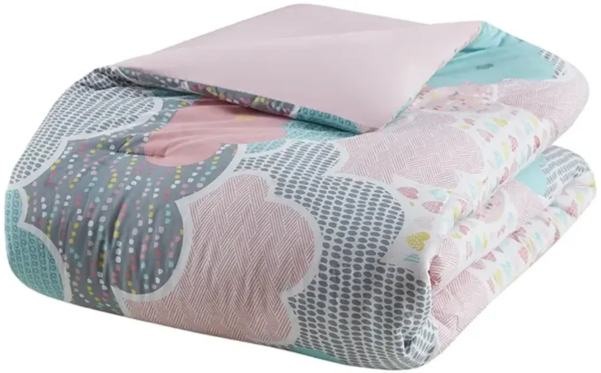 Gracie Mills Eowyn Cotton Printed Comforter Set