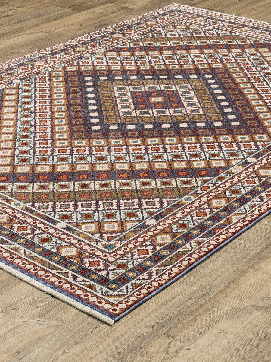 Hastings 3'10" x 5'5" Multi Rug