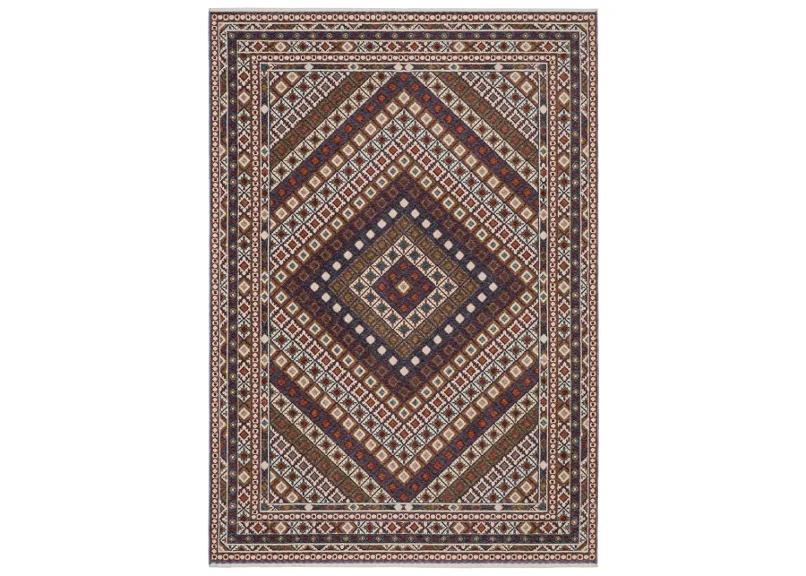 Hastings 3'10" x 5'5" Multi Rug