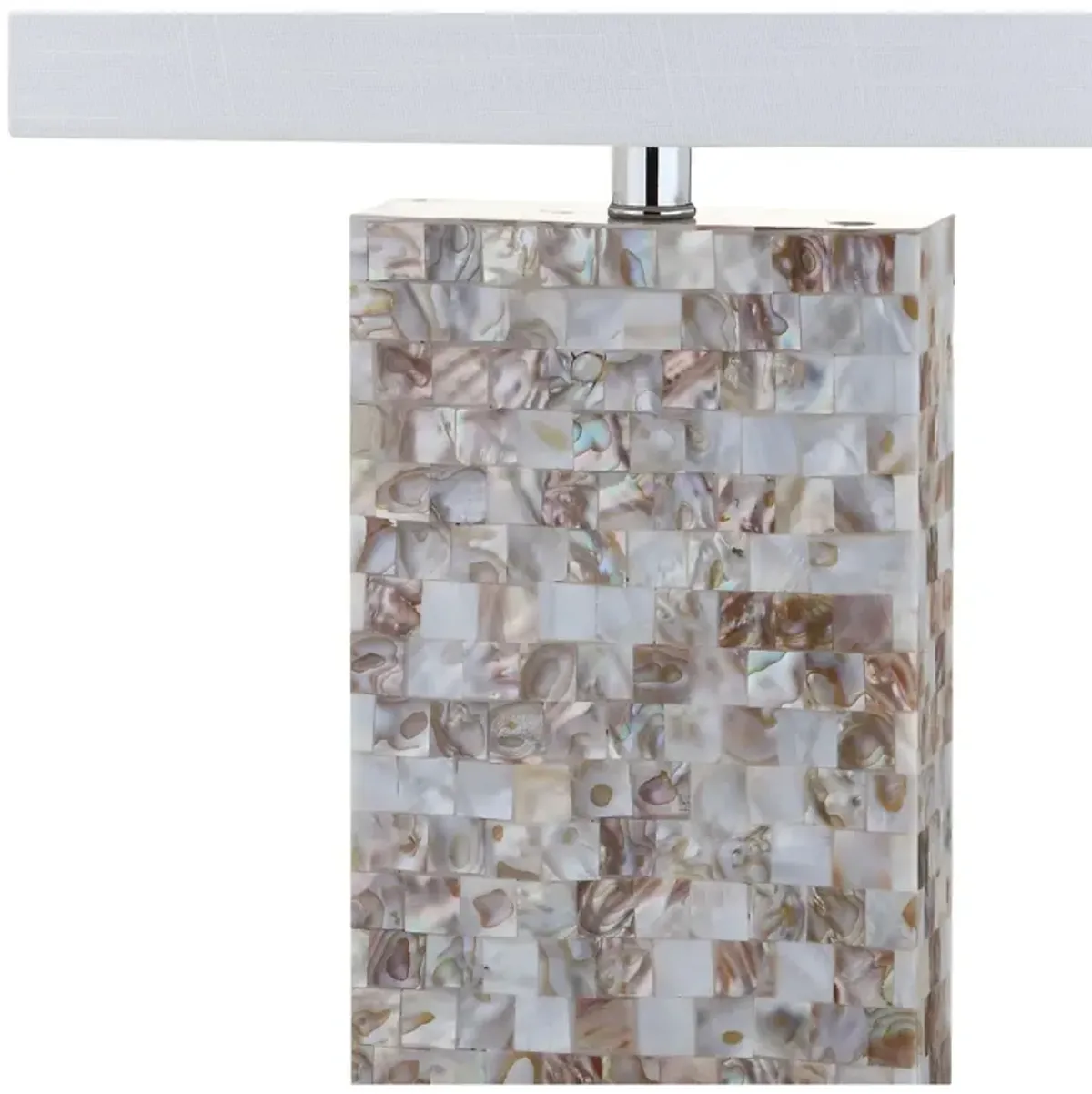 Cannon Seashell and Crystal LED Table Lamp