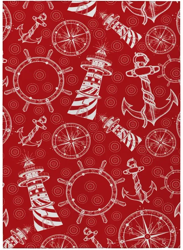 Harbor HA9 Red 30" x 46" Rug
