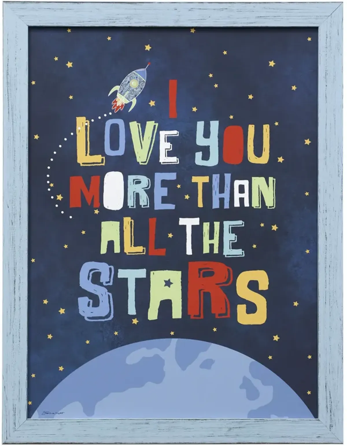 All The Stars Framed Print