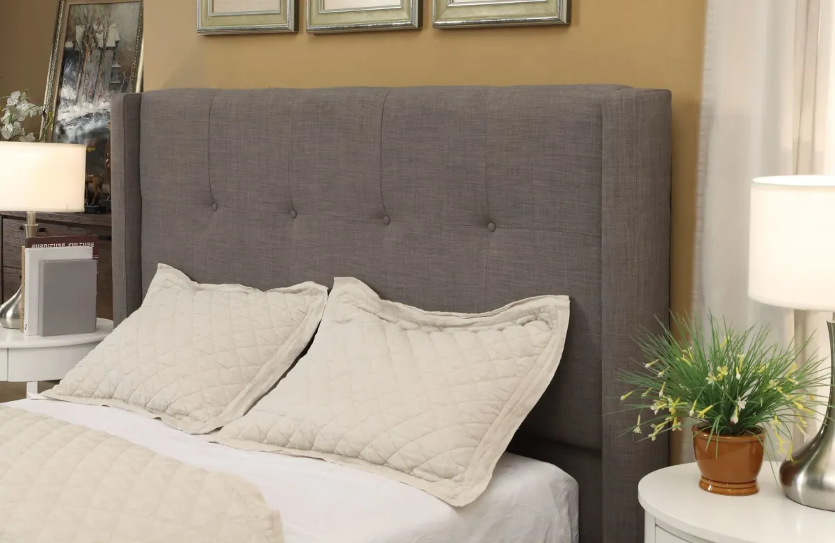 Madeleine Wingback Queen Storage Bed