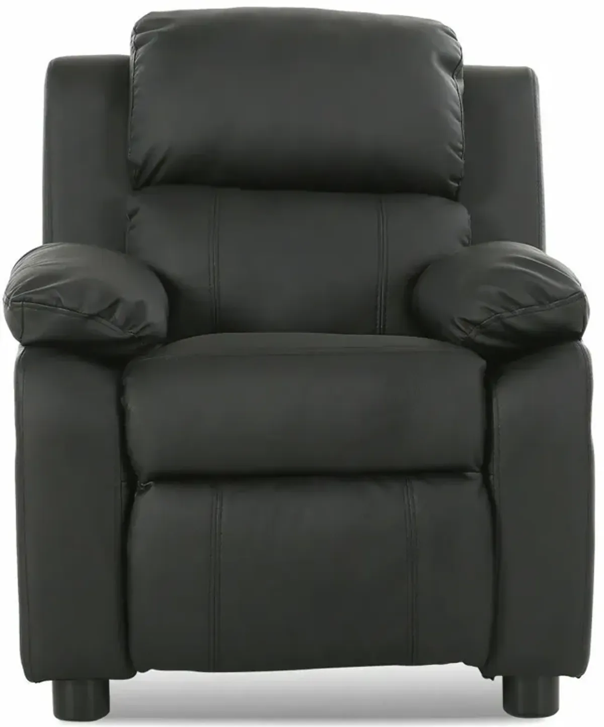 Kids Deluxe Headrest  Recliner Sofa Chair with Storage Arms