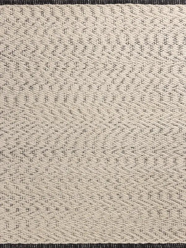 Betty BET01 Ivory/Black 5' x 7'6" Rug