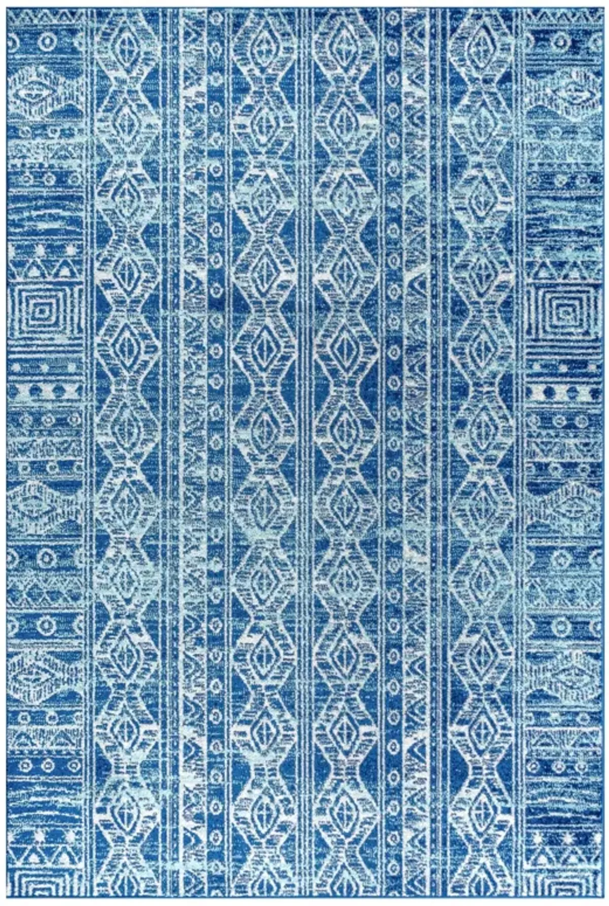 Modern Persian Boho Vintage Tribal Area Rug