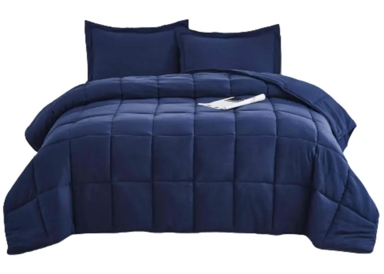 Hivvago 3 Piece Microfiber Reversible Comforter Set