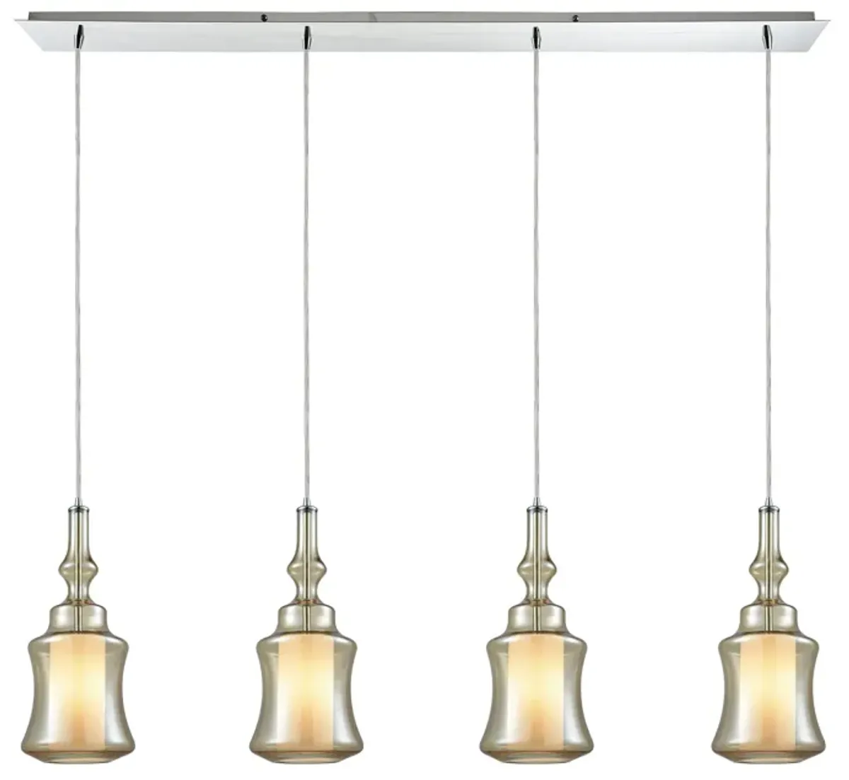 Alora 4-Light Linear Pendant