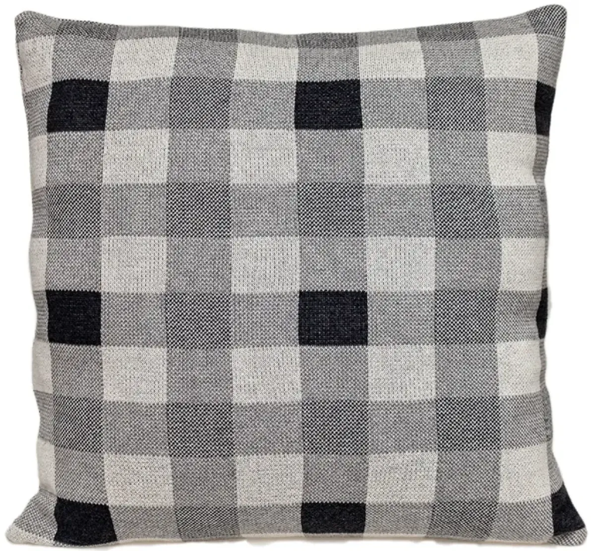 Parkland Collection Graham Transitional Gray Throw Pillow
