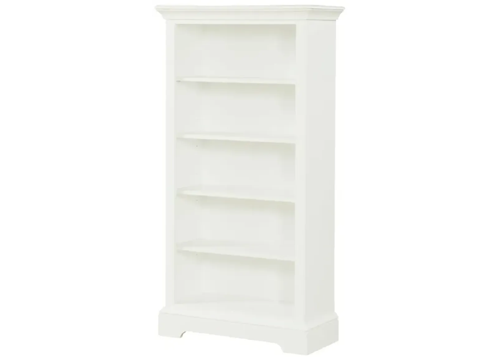 Tamarack Open Bookcase in White