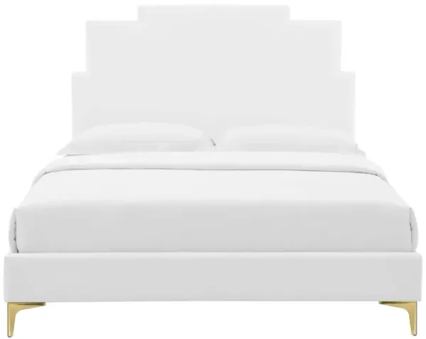 Modway - Lindsey Performance Velvet King Platform Bed