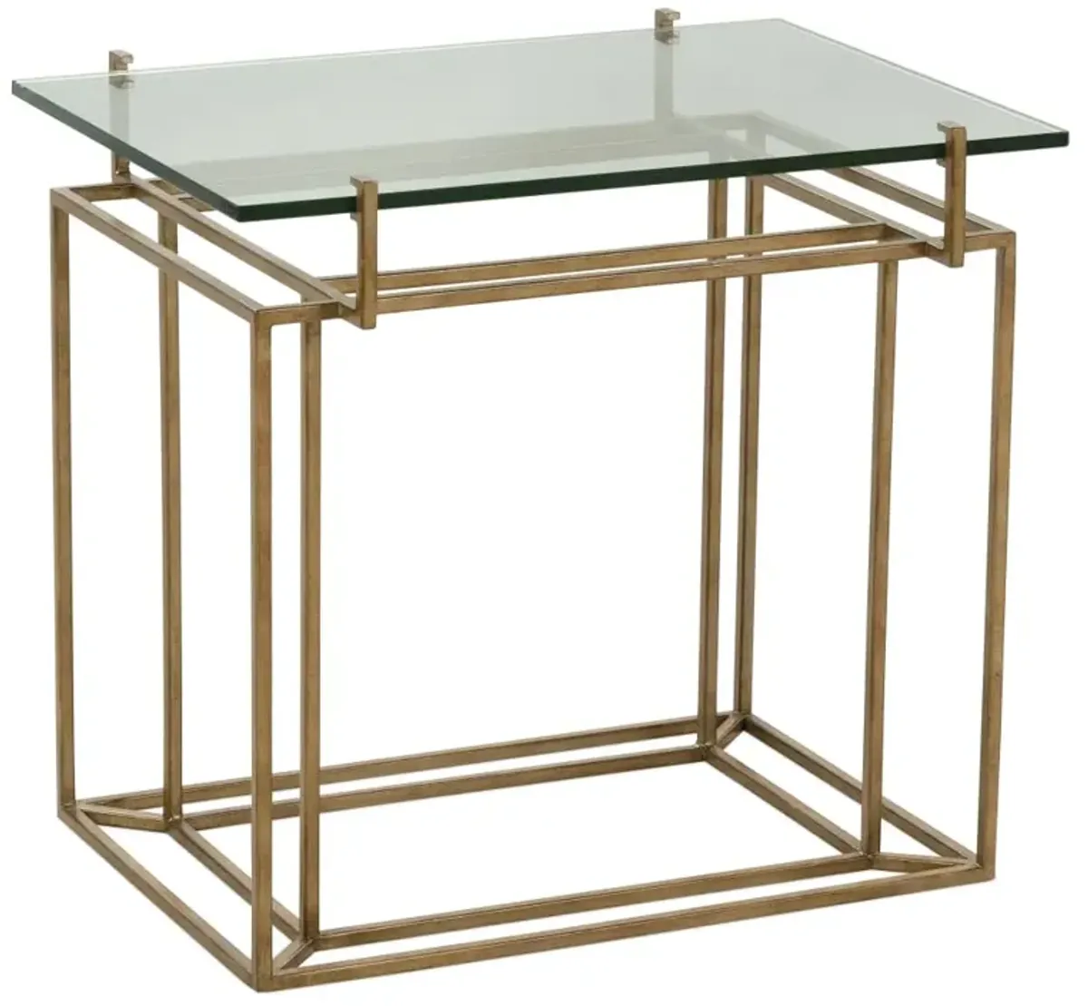 Optic Rectangle End Table