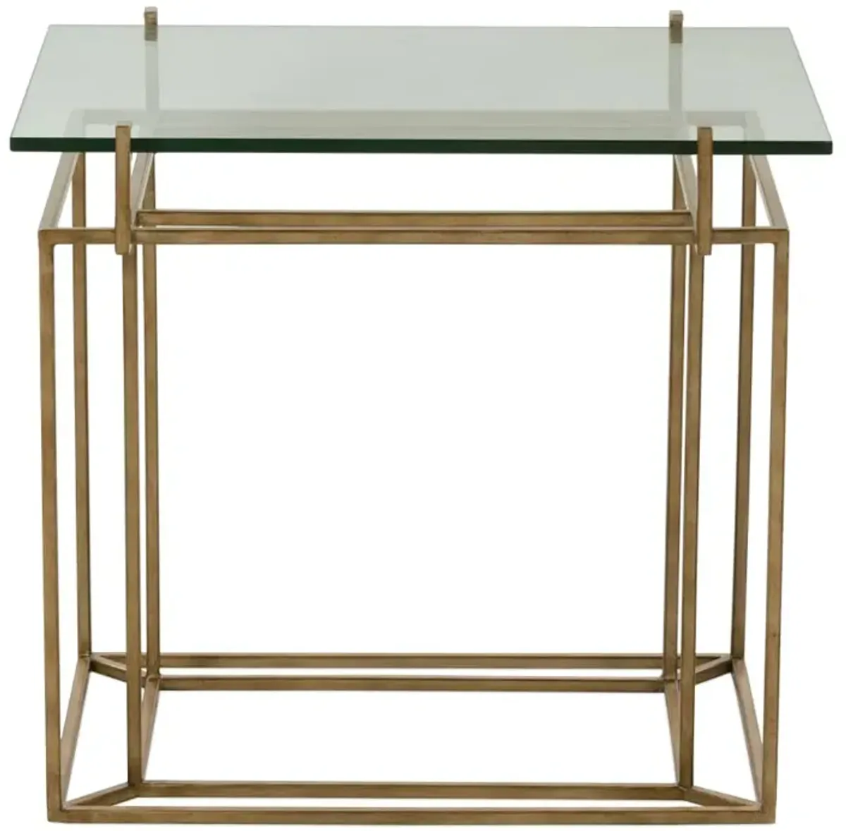 Optic Rectangle End Table