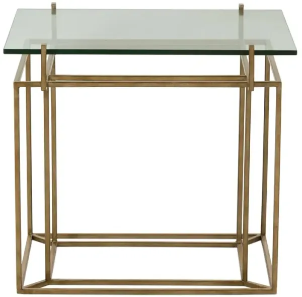 Optic Rectangle End Table