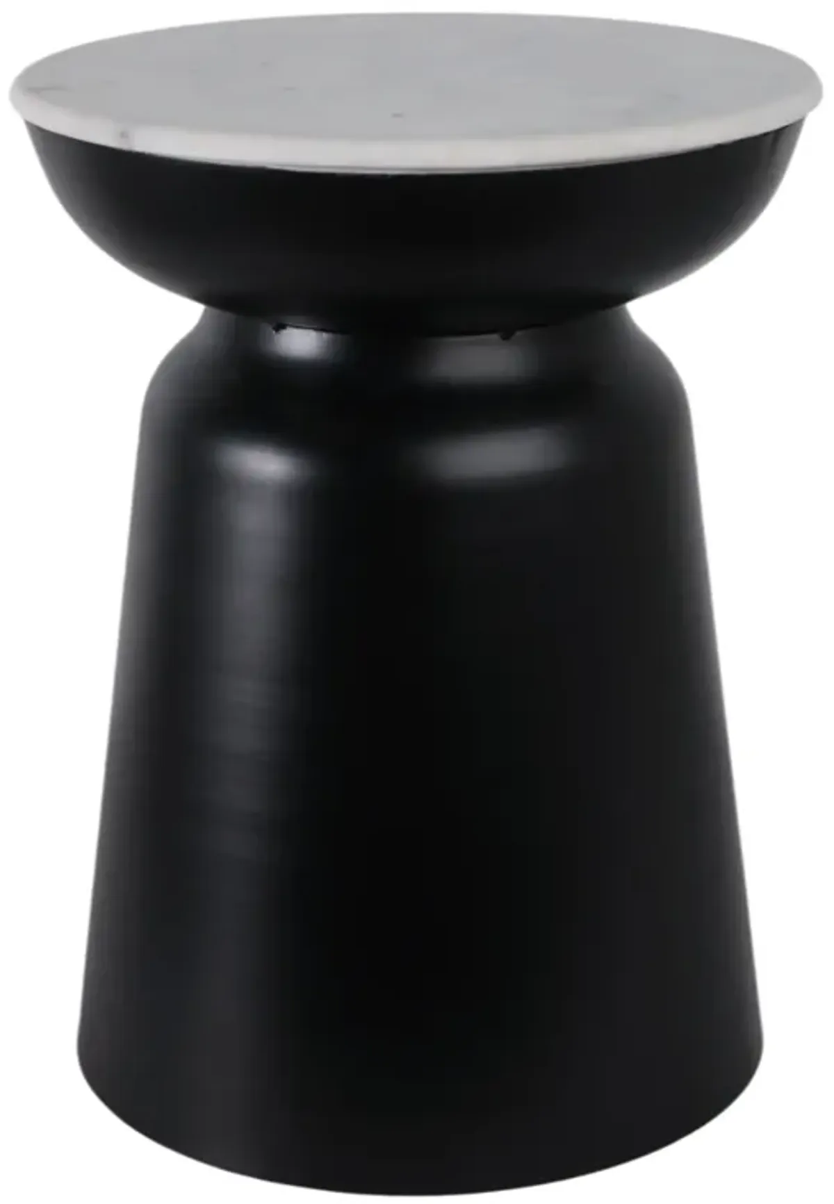 Accent Table with Marble Top