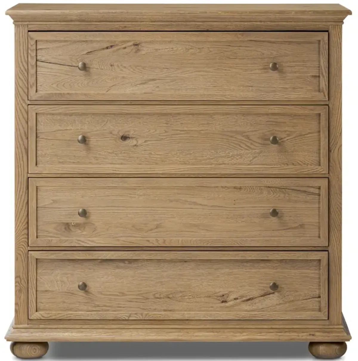 Geoffrey Worn Oak Tall Dresser