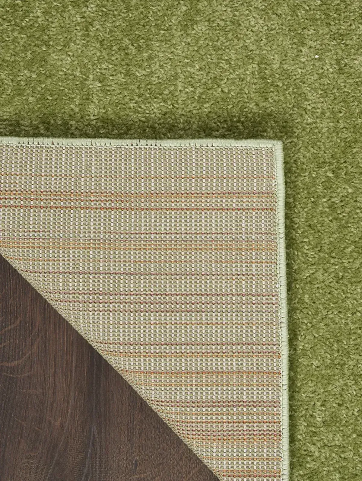 Nourison Essentials NRE01 Green 2'2" x 20' Rug